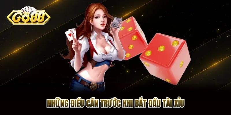 Những điều cần trước khi bắt đầu tài xỉu